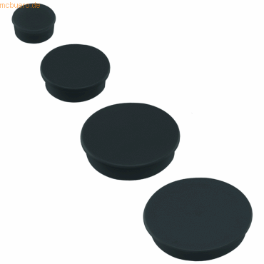 4011123532602 - Rundmagnet Hartferrit Ferrotafel 10x65mm schwarz VE=20 Stück