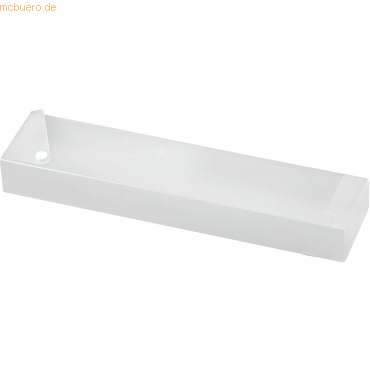 4011123608406 - Pinselbox 360x80x40mm weiß transparent