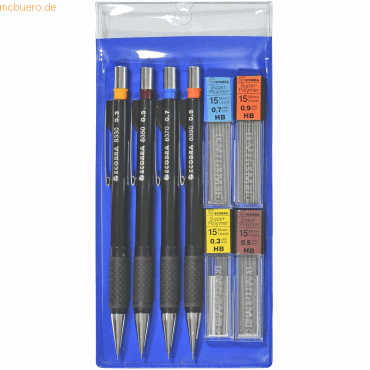 4011123635303 - Feinminenstift-Set 03 05 07 09 + Feinminen HB