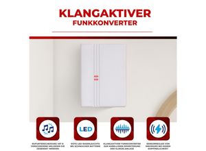 4011150703723 - HEIDEMANN Funkkonverter HX - Erweiterung der Türklingel - HX Haustürklingel Repeater - kabellos 4011150703723 - HEIDEMANN Funkkonverter HX - Erweiterung der Türklingel - HX Haustürklingel Repeater - kabellos