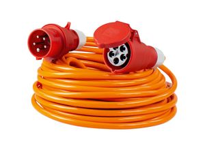 4011160596469 - 59646 Strom Verlängerungskabel 32 A Orange 1000 m H07BQ-F 5G 4 mm² mit Phasenwender