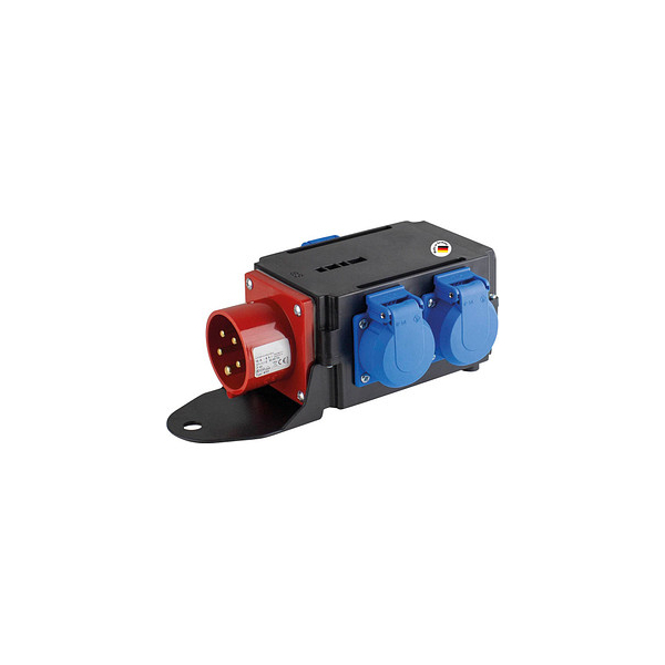 4011160605246 - Asschwabe - as-schwabe 60524 CEE-Adapter mixo saar 1xCEE-Stecker 400V 16 a 5-polig IP44 4011160605246 - Asschwabe - as-schwabe 60524 CEE-Adapter mixo saar 1xCEE-Stecker 400V 16 a 5-polig IP44