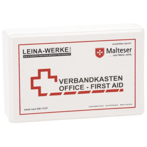 4011166200070 - Betriebsverbandkasten Office-First Aid weiß gefüllt DIN 13157