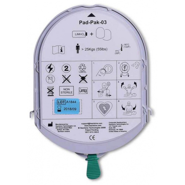 4011166432051 -  Pad-Pak-03 Ersatz-Elektroden für Defibrillator 4011166432051 Head