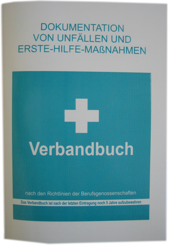 4011166590119 - LEINA Verbandbuch DIN A5 Farbe weiß grün