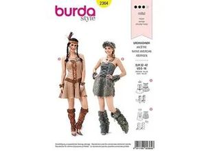 4011199023646 - burda Schnitt 2364 Ureinwohnerin & Indianerin