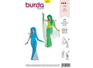 4011199024117 - burda Schnitt 2411 Nixe & Meerjungfrau