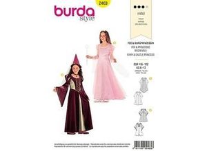 4011199024636 - burda Schnitt 2463 Burgfräulein & Prinzessin für Mädchen