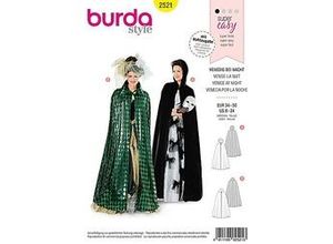 4011199025213 - burda Schnitt 2521 Cape - Maskenball