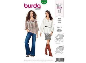 4011199062270 - burda Schnitt 6227 Bluse im Boho-Stil