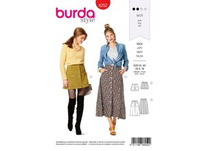 4011199062522 - burda Schnitt 6252 Rock mit Knopfleiste