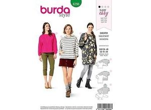 4011199062966 - burda Schnitt 6296 Sweatshirt Kleid