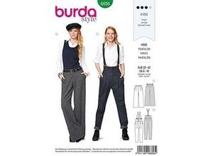 4011199068562 - burda Schnitt 6856 Hose im Marlene-Stil