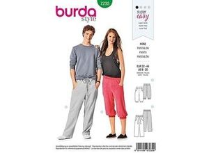 4011199072309 - burda Schnitt 7230 Freizeit-Hose Young