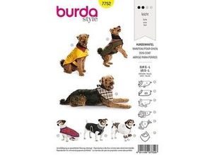 4011199077526 - burda Schnitt 7752 Hundemantel