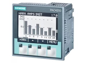 4011209822801 - 7KM4212-0BA00-2AA0 Hutschienenmessgerät SENTRON Messgerät 7KM PAC4200 Fronteinbau 690 400 V 5 A 95-240 V AC 110-340 V DC Modbus TCP