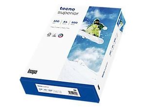 4011211074335 - Kopierpapier tecno superior DIN A4 100 g m² hochweiß 1 Karton = 4 x 500 Blatt