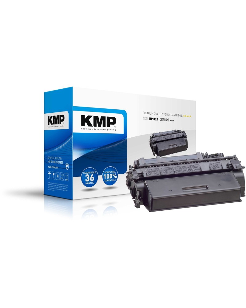 4011324120035 - 1217 Printtechnik AG Toner HP CE505X black 12000 S H-T237 remanufactured 12178500 4011324120035