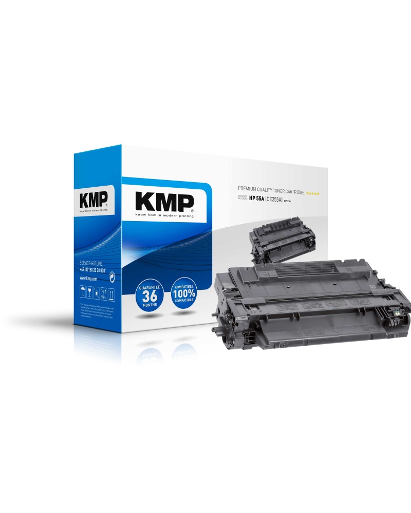 4011324120042 - 1222 Printtechnik AG Toner HP CE255A black 6000 S H-T131 remanufactured 12228000 4011324120042