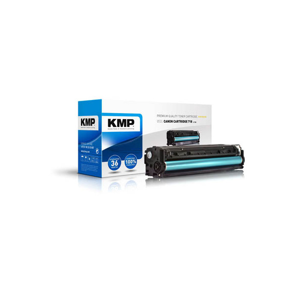 4011324121841 - Toner C-T20 12181003 kompatibel zu Canon 718C cyan 4011324121841 KMP