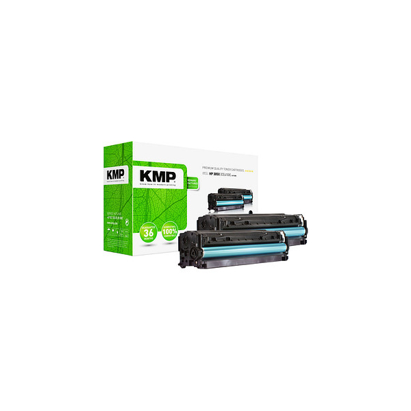 4011324122084 - H-T157D Tonerkassette 2er-Pack ersetzt HP 305X CE410X Schwarz 4900 Seiten Kompatibel Toner 2er-Pack