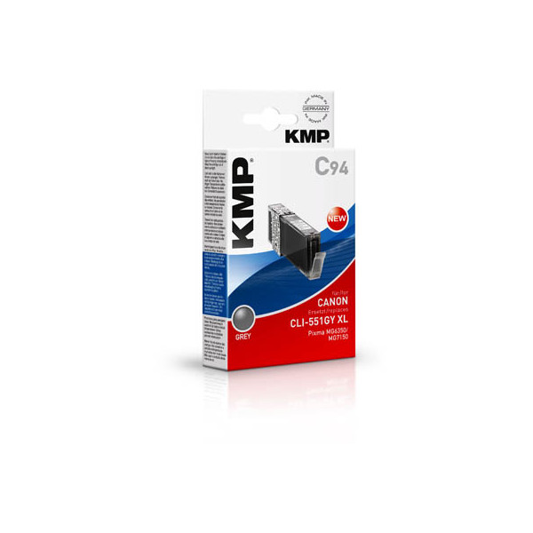 4011324151947 - Druckerpatrone C94 15190041 kompatibel zu Canon CLI-551XLGY grau 4011324151947 KMP