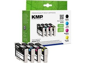 4011324165562 - MULTIPACK E107V - 4er-Pack - Schwarz Gelb Cyan Magenta - Tintenpatrone (Alternative zu Epson T0711 Epson T0712 Epson T0713 Epson T0714 Epson C13T07114011 Epson C13T07124011 Epson C13T07134011 Epson C13T07144011)