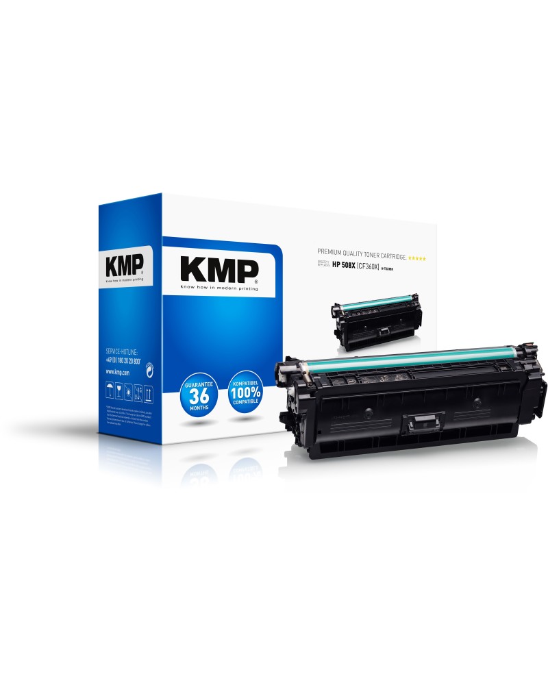 4011324218442 - 2537 Printtechnik AG Toner HP CF360X black 12500 S H-T223BX remanufactured 25373000 4011324218442