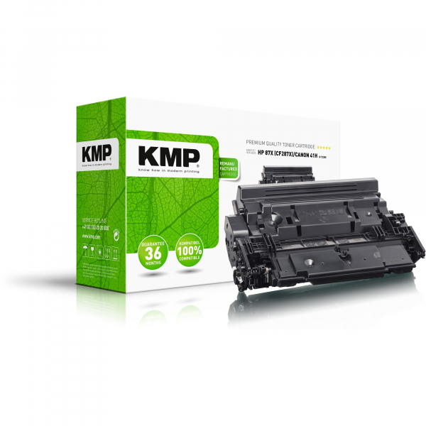 4011324370027 - Toner ersetzt HP 87X CF287X Kompatibel Schwarz 18000 Seiten Toner HP CF287X black 18000 S H-T238X remanufactured 25403000