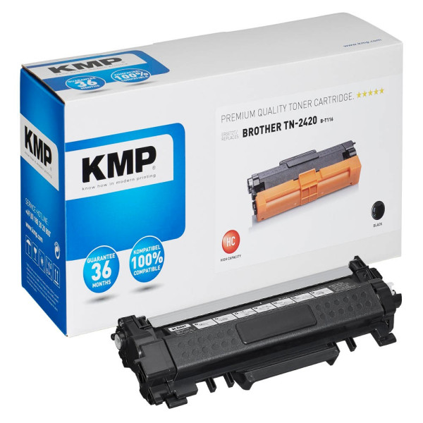 4011324371666 - 1267 B-T116 Toner schwarz kompatibel mit Brother TN-2420 12673000 4011324371666