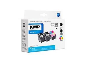 4011324372373 - MULTIPACK H77 - 3er-Pack - Schwarz Farbe (Cyan Magenta Gelb) - kompatibel - Tintenpatrone (Alternative zu HP CH563EE HP CH564EE) - für HP DeskJet 1000 1010 1050 AiO 1050A AiO 1510 AiO 2000 2050 AiO 2050A AiO 2510 AiO 2540 AiO 30