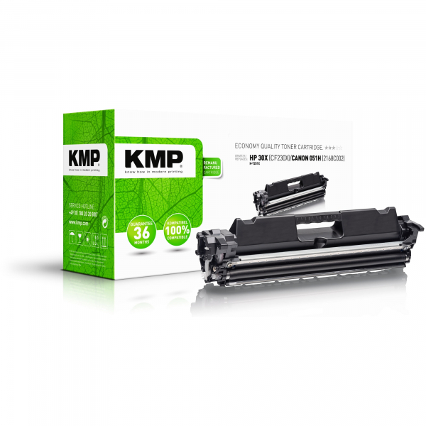 4011324372717 - Toner 25434300 H-T251X wie HP 30X CF230X 3500Seiten schwarz 4011324372717 KMP