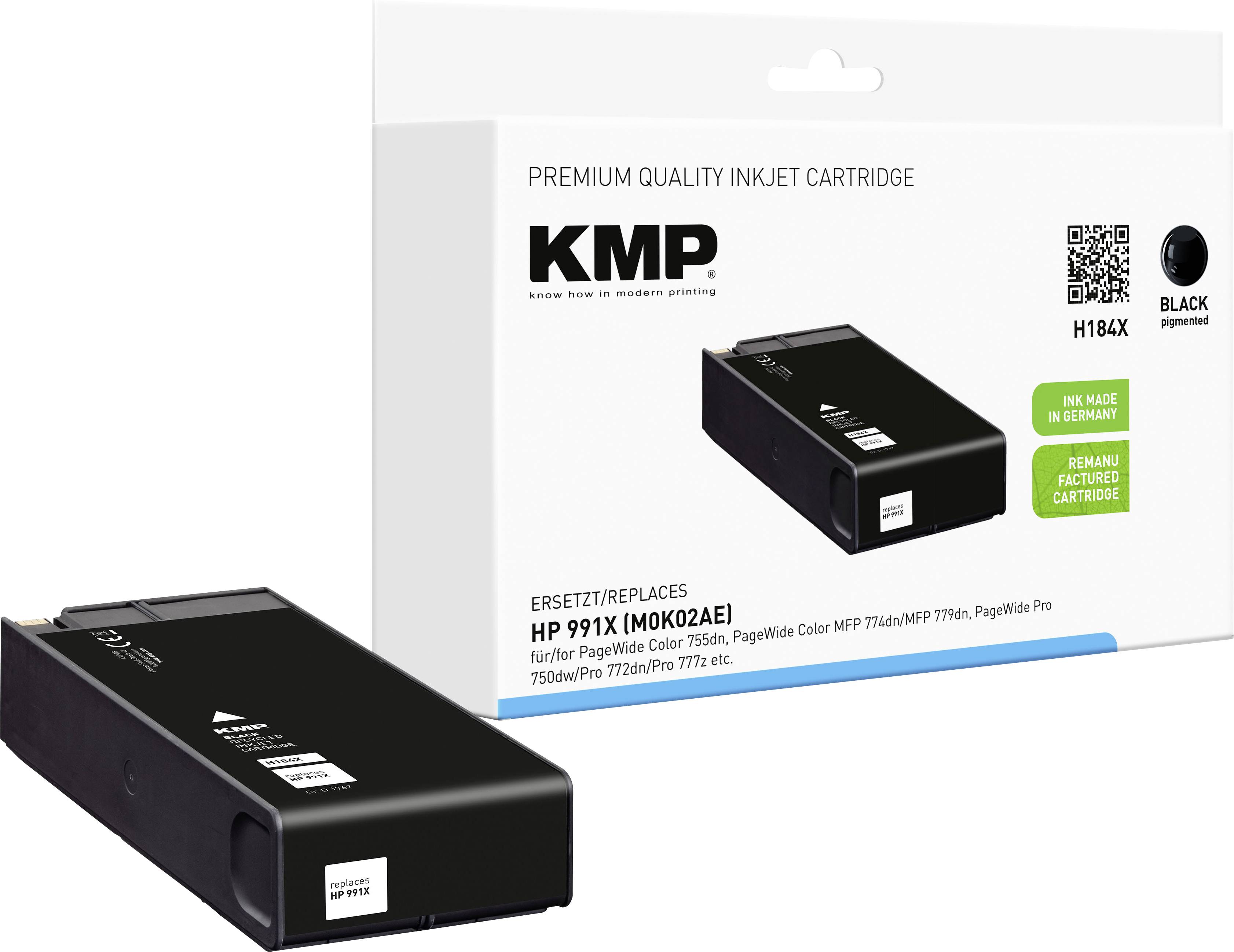 4011324373394 - H184X - Kompatibel - Schwarz - HP - Single pack - PageWide Color 755 dn PageWide Color MFP 774 dn PageWide Managed Color P 75050 dw PageWide Managed - 1 Stück(e)