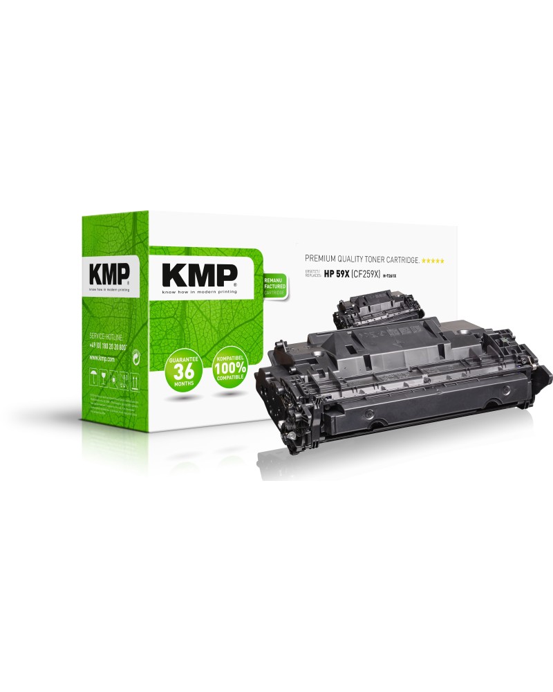 4011324373769 - H-T261X schwarz Toner kompatibel zu HP 59X Canon  057H(CF259X  3010C002) 4011324373769 KMP