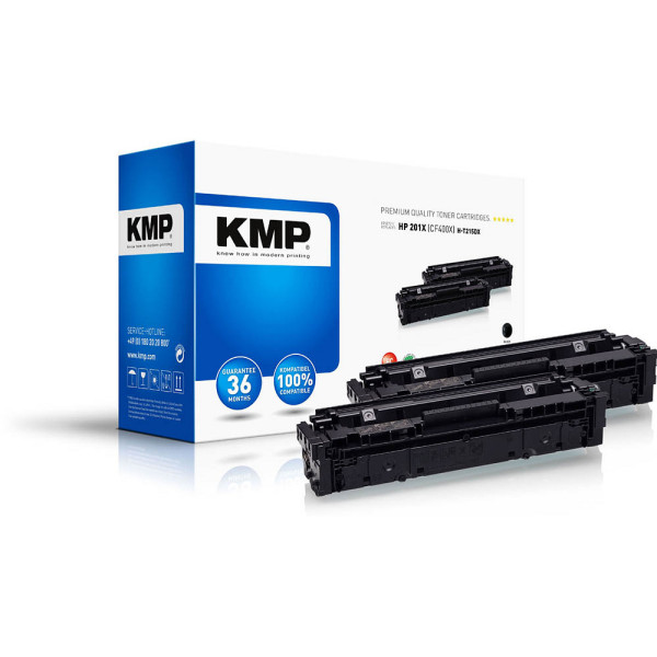 4011324374681 - Toner H-T215DX 25363021 kompatibel zu HP 201X Doppelpack 2x schwarz 4011324374681 2 Stück