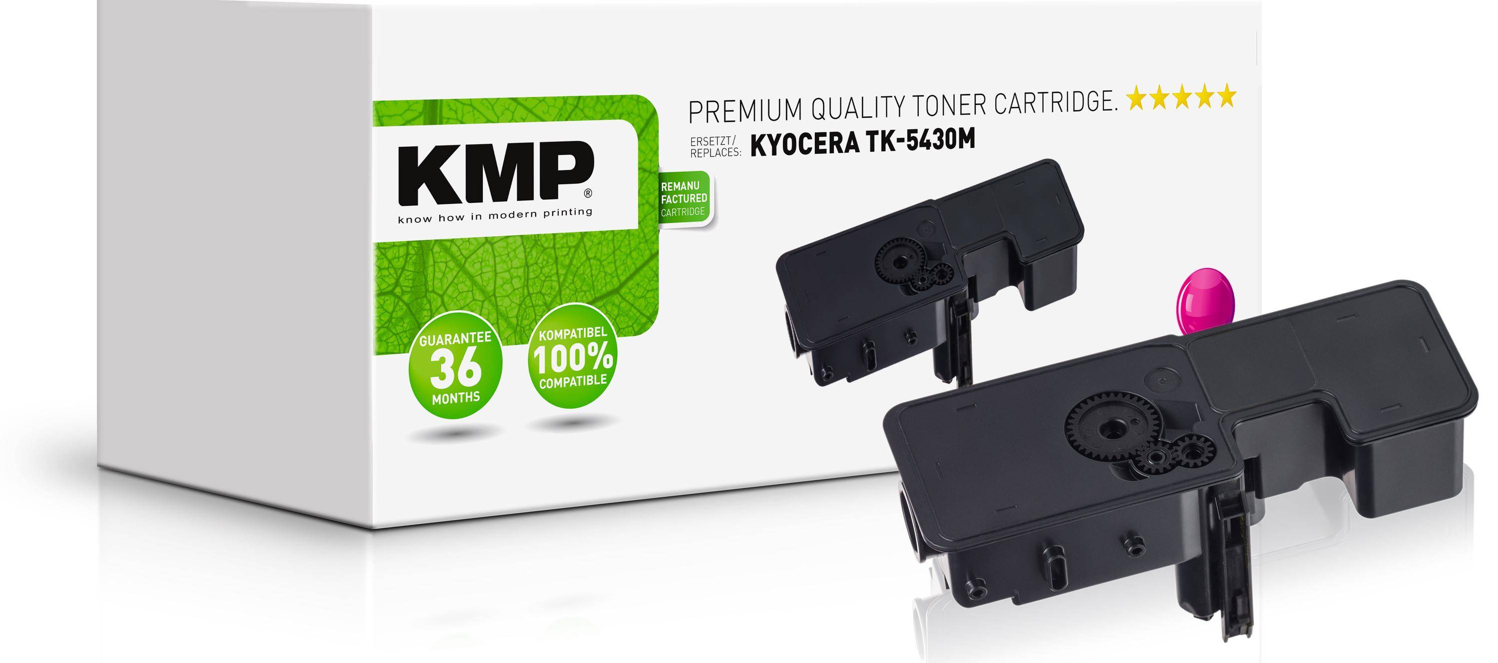4011324375718 - KMP Toner Kyocera TK-5430M PA2100 MA2100 Serie 1250 S magen remanufactured