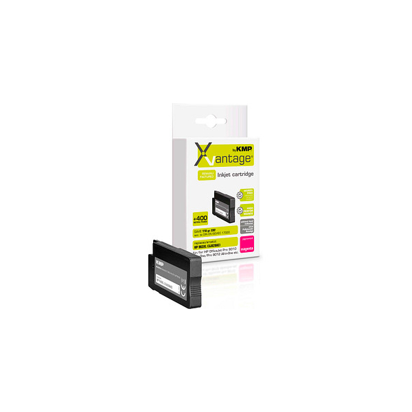 4011324376012 - XVantage  magenta pigmentiert Druckerpatrone kompatibel zu HP 963XL (3JA28AE) 4011324376012 KMP