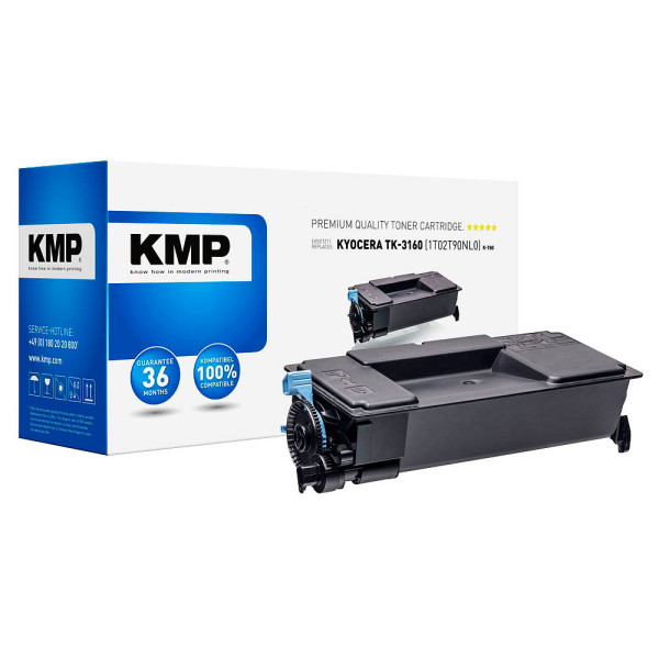 4011324692273 - 2917 Printtechnik AG Toner Kyocera TK-3160 TK3160 black 14000 S K-T80 remanufactured 29170000 4011324692273