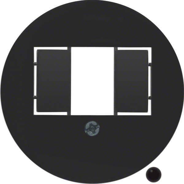 4011334003212 - BER S1930 Abdeckung für TAE 104001 schwarz glänzend 4011334003212 - BER S1930 Abdeckung für TAE 104001 schwarz glänzend