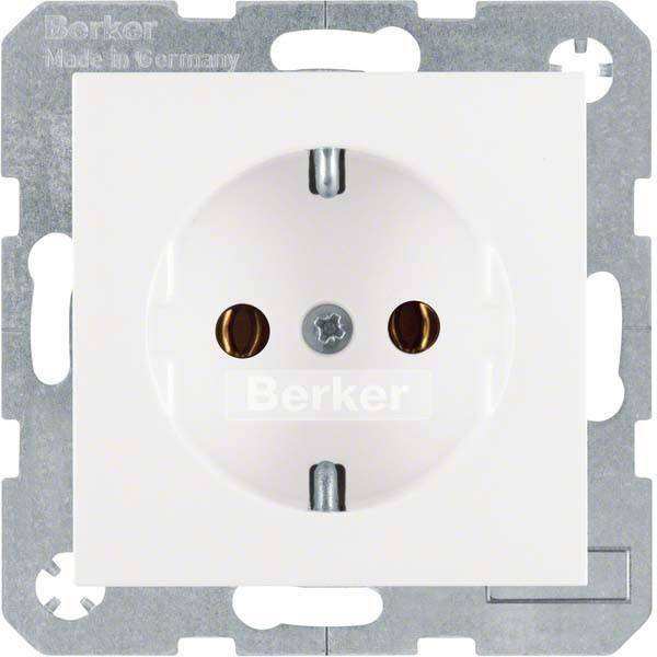 4011334224310 - BER S1 Schuko Kombi 47431909 polarweiss matt