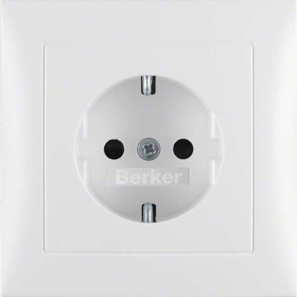 4011334233008 - BER S1 Schuko Voll mit 47229909 erh Ber-sch polarweiss matt 4011334233008 - BER S1 Schuko Voll mit 47229909 erh Ber-sch polarweiss matt