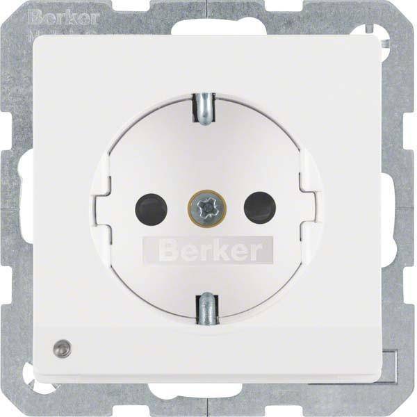 4011334365891 - Berker Steckdose SCHUKO m 41096089 LED-Orientierungslicht Q1 Q3 polarweiß