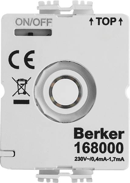 4011334490906 - - Berker LED-Modul Drehschalter230Vmit N-Leiter 168000