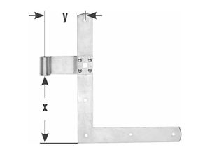4011338185488 - FP - Pollmann Paar Winkelbänder D13 250x200 mm verzinkt