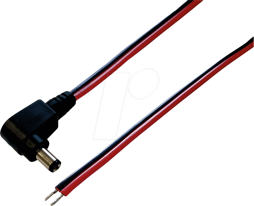 4011376104502 - DC AKW 7525 - Adapterkabel gewinkelt 2000 mm DC-Stecker auf freies Ende 4011376104502 - DC AKW 7525 - Adapterkabel gewinkelt 2000 mm DC-Stecker auf freies Ende