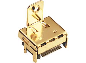 4011376703576 - 907010 0907010 hdmi-steckverbinder buchse einbau horizontal polzahl (num) 19 gold - Bkl Electronic