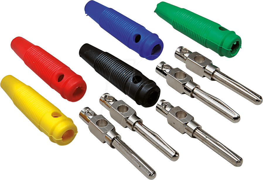 4011376703644 - 072150-G - Bananenstecker 4mm schwarz vergoldet 4011376703644 - 072150-G - Bananenstecker 4mm schwarz vergoldet