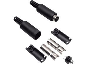 4011376704795 - 204005 0204005 miniatur-din-rundsteckverbinder stecker gerade polzahl (num) 7 schwarz - Bkl Electronic