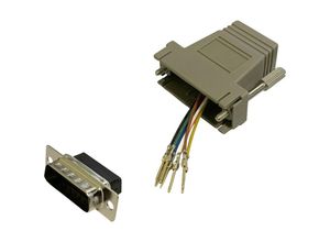 4011376757210 - Bkl Electronic - 10121121 Adapter D-SUB-Stecker 15pol - RJ45-Buchse 1 St Single