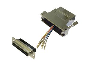 4011376757326 - 10121132 Adapter D-SUB-Buchse 25pol - RJ45-Buchse 1 St Single - Bkl Electronic